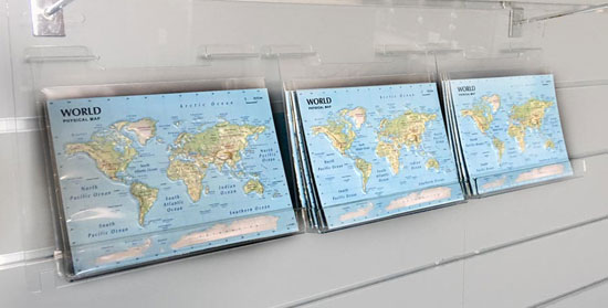 Postcards - 3D maps